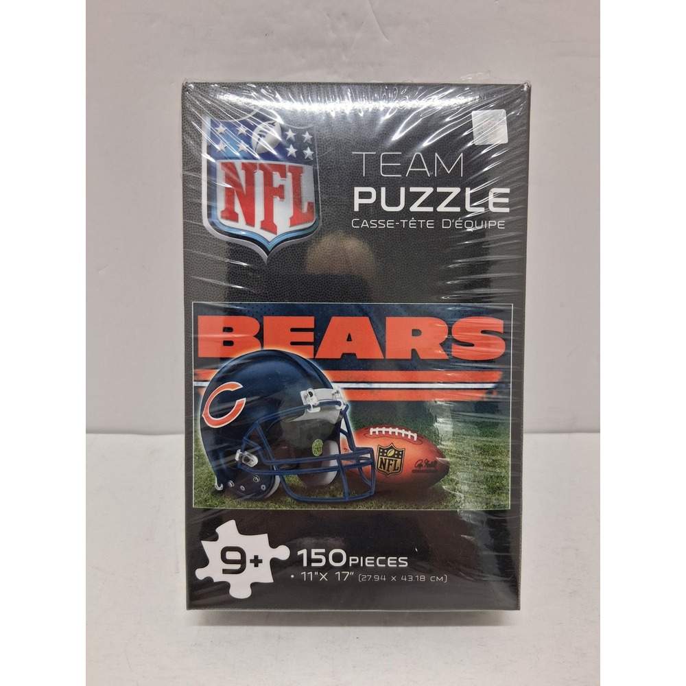 Chicago Bears NFL Team Puzzle 150 Pieces WinCraft 11x17 Jigsaw New